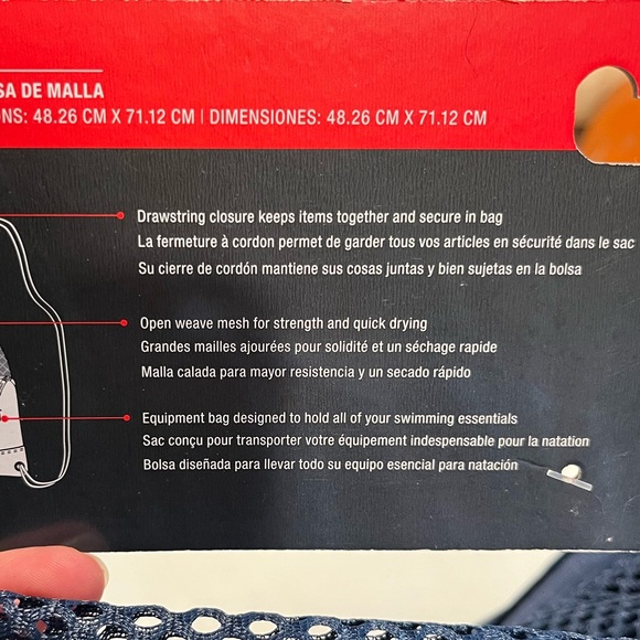 Speedo ventilator mesh equipment bag - Picture 7 of 11